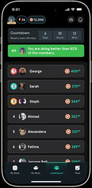 TrainMate app screen