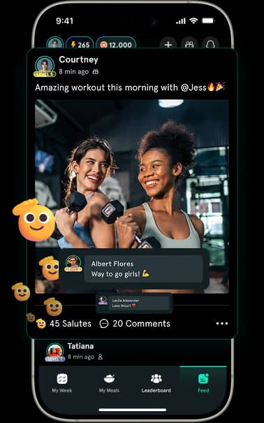 TrainMate app screen