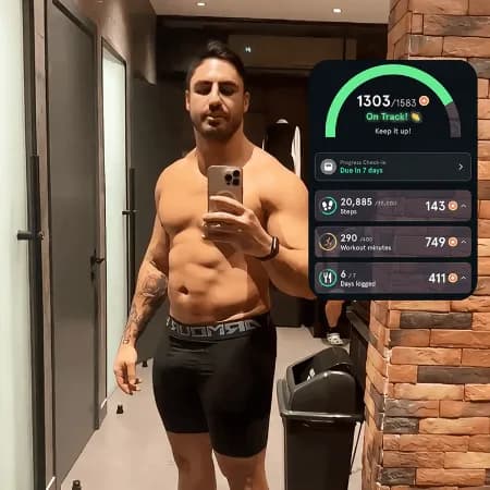 TrainMate user workout