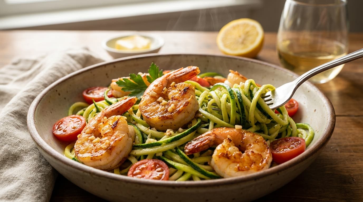 garlic-butter-shrimp-zucchini-noodles