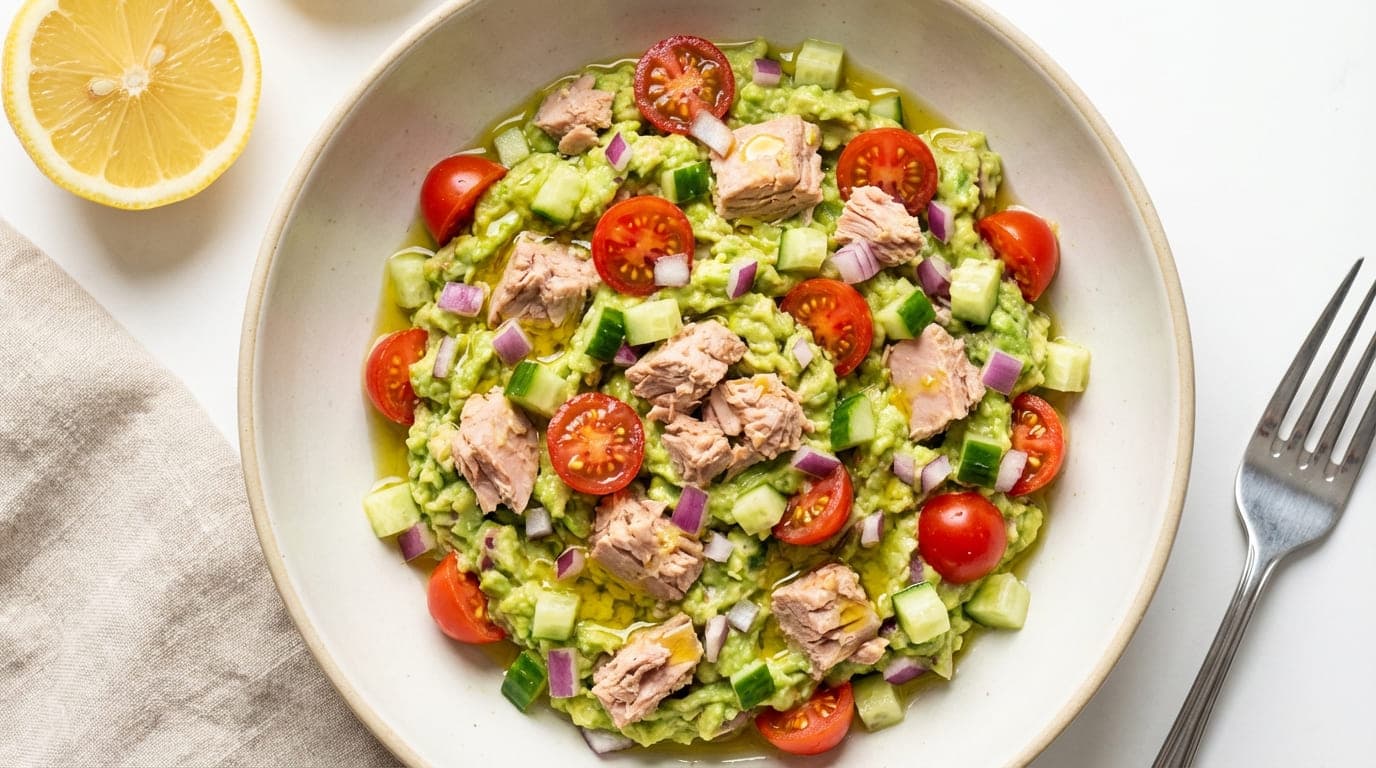 tuna-avocado-salad